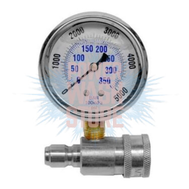 Quick Connect Pressure Gauge