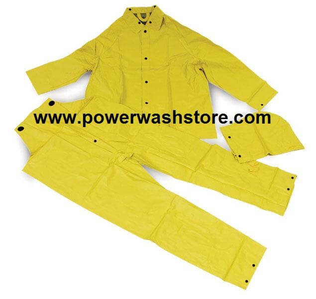 Two Piece Rain Suit-Large #4660