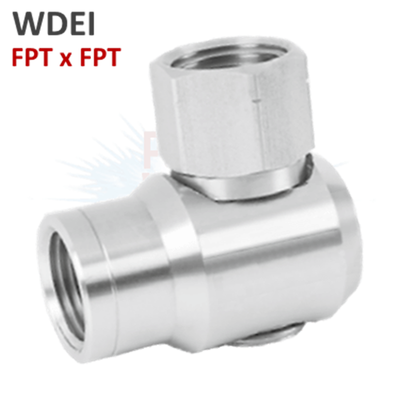 Mosmatic WDEI Hose Reel Swivel, 1/4 female in x 1/4 female out, 3/8  female in x 3/8 female out, 1/2 female in x 1/2 female out