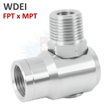 Mosmatic WDEI Hose Reel Swivel, 1/4 female in x 1/4 female out, 3/8  female in x 3/8 female out, 1/2 female in x 1/2 female out