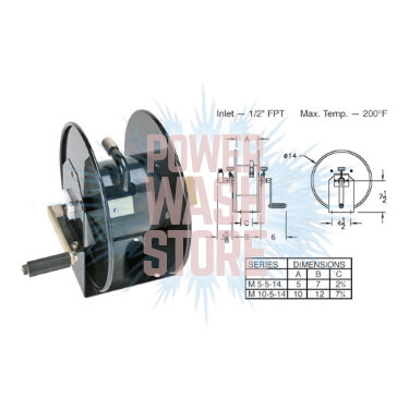 Hosetract Compact Hose Reel - 75ft