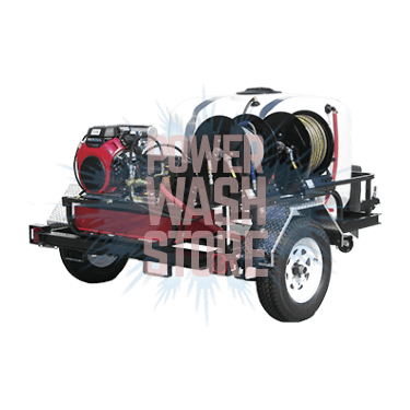 Hot Water DIESEL Skid Pressure Washer 4GPM 3200PSI Tank by Water Cannon