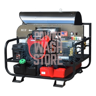 7012PRO-40HA Pressure Pro Pro-Super Skid Series Belt Drive 12v HOT Pressure Washer 7.0 GPM @ 4000 PSI