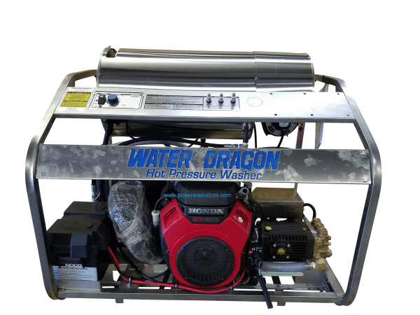 Water Dragon High PSI Pressure Washer 3700 PSI Gas Hot Water Pressure Washer