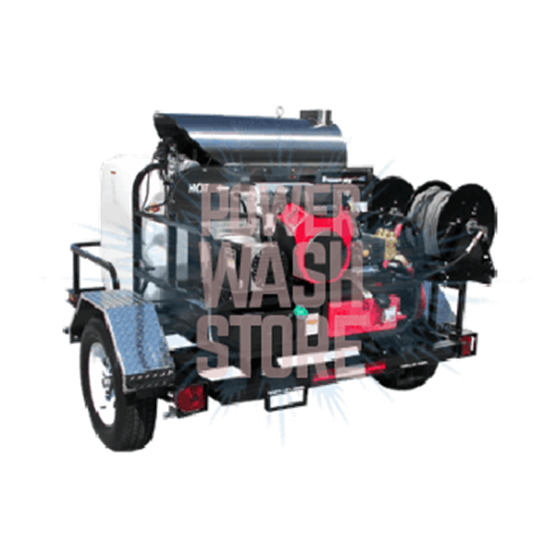 8 Gpm Heated Pressure Wash Trailer – Oklahoma Pressure Wash Store