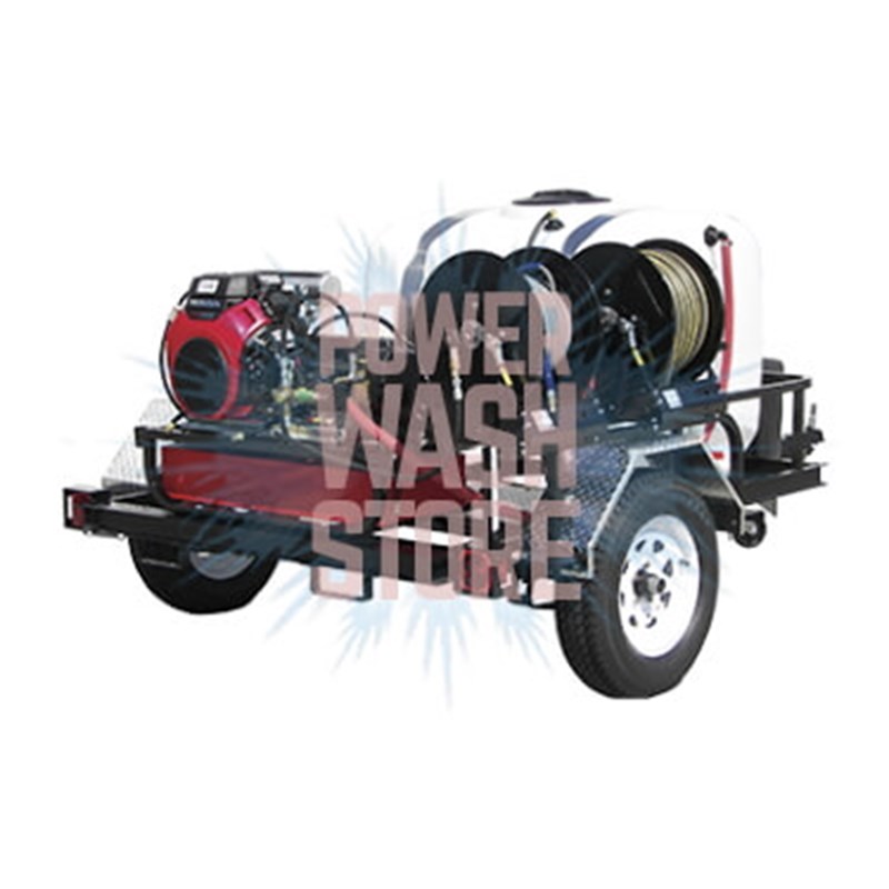 8 Gpm Heated Pressure Wash Trailer – Oklahoma Pressure Wash Store
