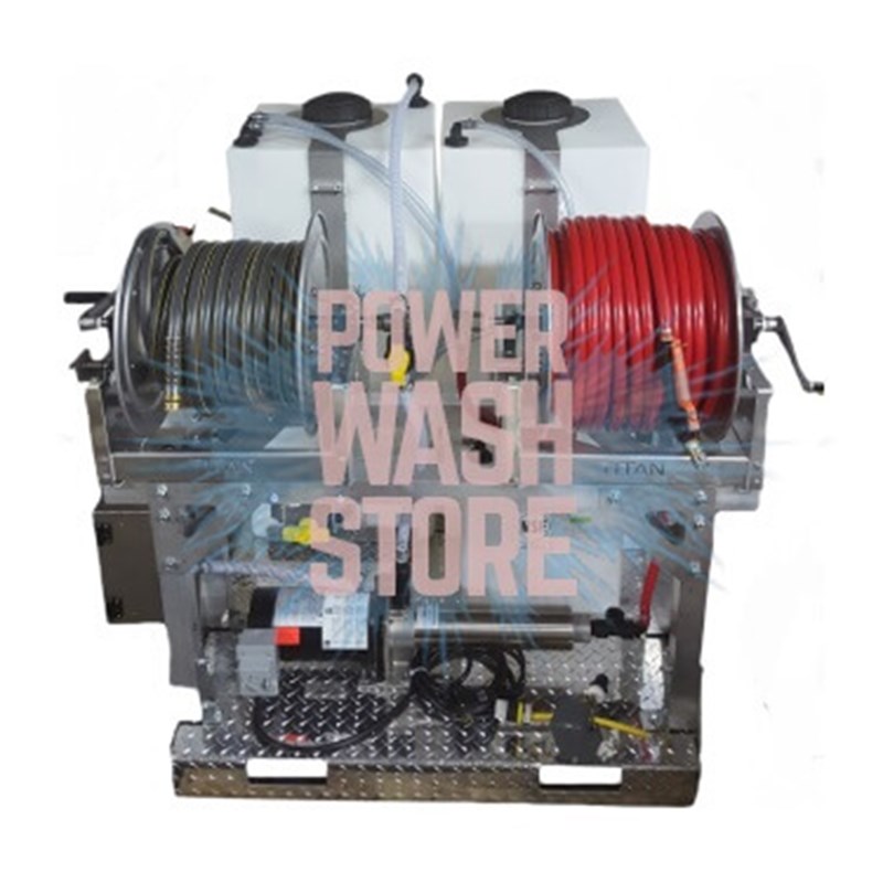 Water Dragon 115v 1hp Booster Pump Complete Skid 5455bs 1 Complete Truck Softwash System Skid With Proportioner Powerwash Store Power Wash Store
