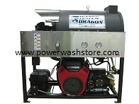 Gas Powered Soft Wash Skid System