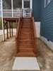 Stairs After Staining