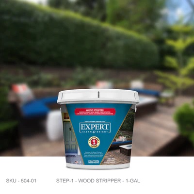 EXPERT WOOD STRIPPER DECK STAIN REMOVER - 1 Gallon