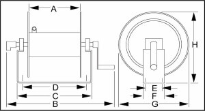 Titan Hose Reels Specs